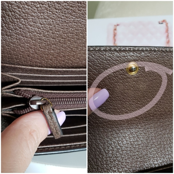 Authentic Pre-owned Gucci Supreme Ophidia GG Continental Flap Wallet - Picture 11 of 16